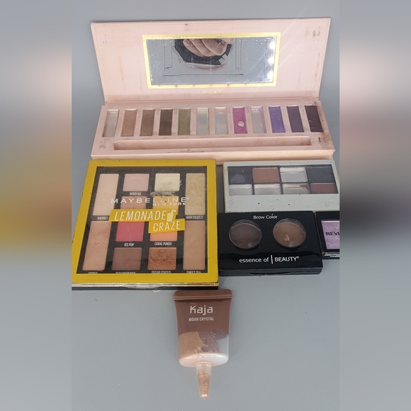 Lot of 6 Eyeshadow Palettes, Maybelline Lemonade Craze Palette and more - Picture 2 of 9